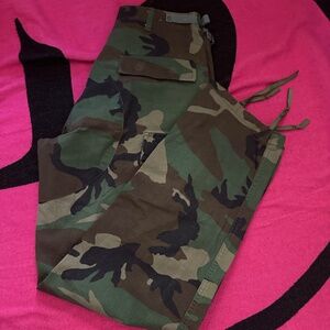 Camo Cargo Pants